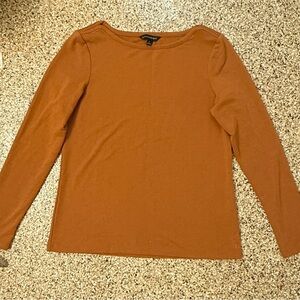 Banana Republic— Burnt Sienna Long Sleeve